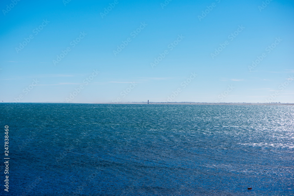 Fototapeta premium Views of the coast of Ametlla on the Costa Daurada