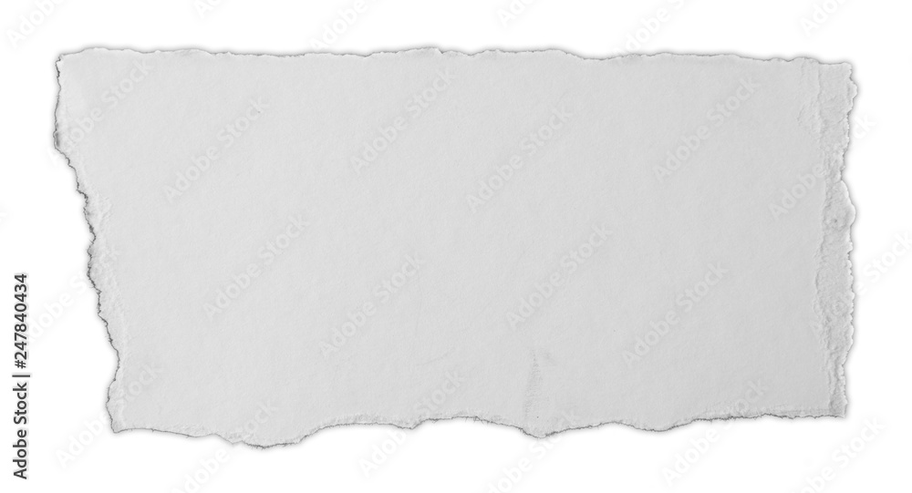 Torn paper piece Torn paper piece