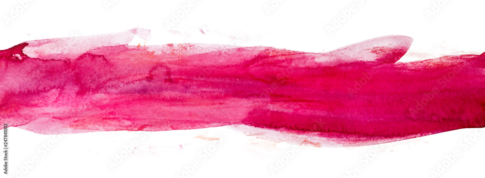 splash watercolor painting elements stripe red textured
