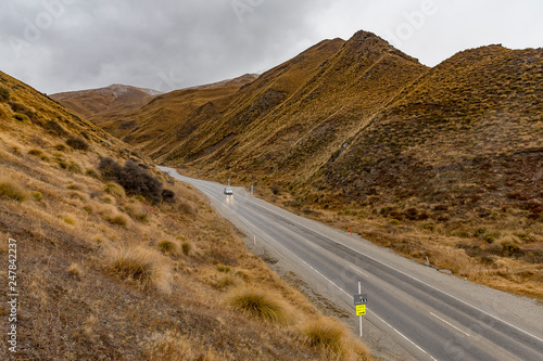 Crown Range Road, New Zealand