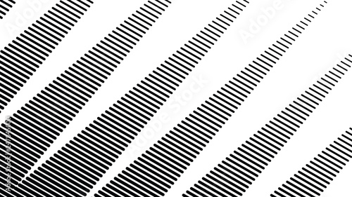 Halftone line background, texture, abstract light pattern, black stripes on  white background,  vector minimal techno background, screen print texture