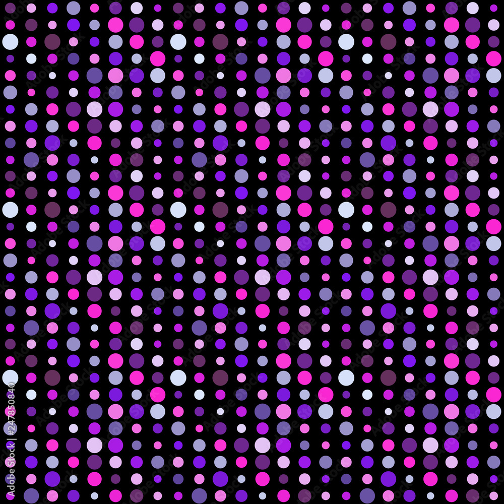 Seamless abstract pattern background with a variety of colored circles. Seamless abstract pattern background with a variety of colored circles.
