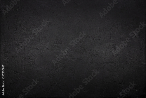 Beautiful texture background. Black concrete and paint.