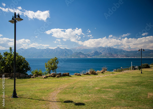 Gündoğmuş is a charming district of Antalya with high altitude. The roads are covered with snow until the end of May. The views with its mountains and lakes are breathtaking. photo