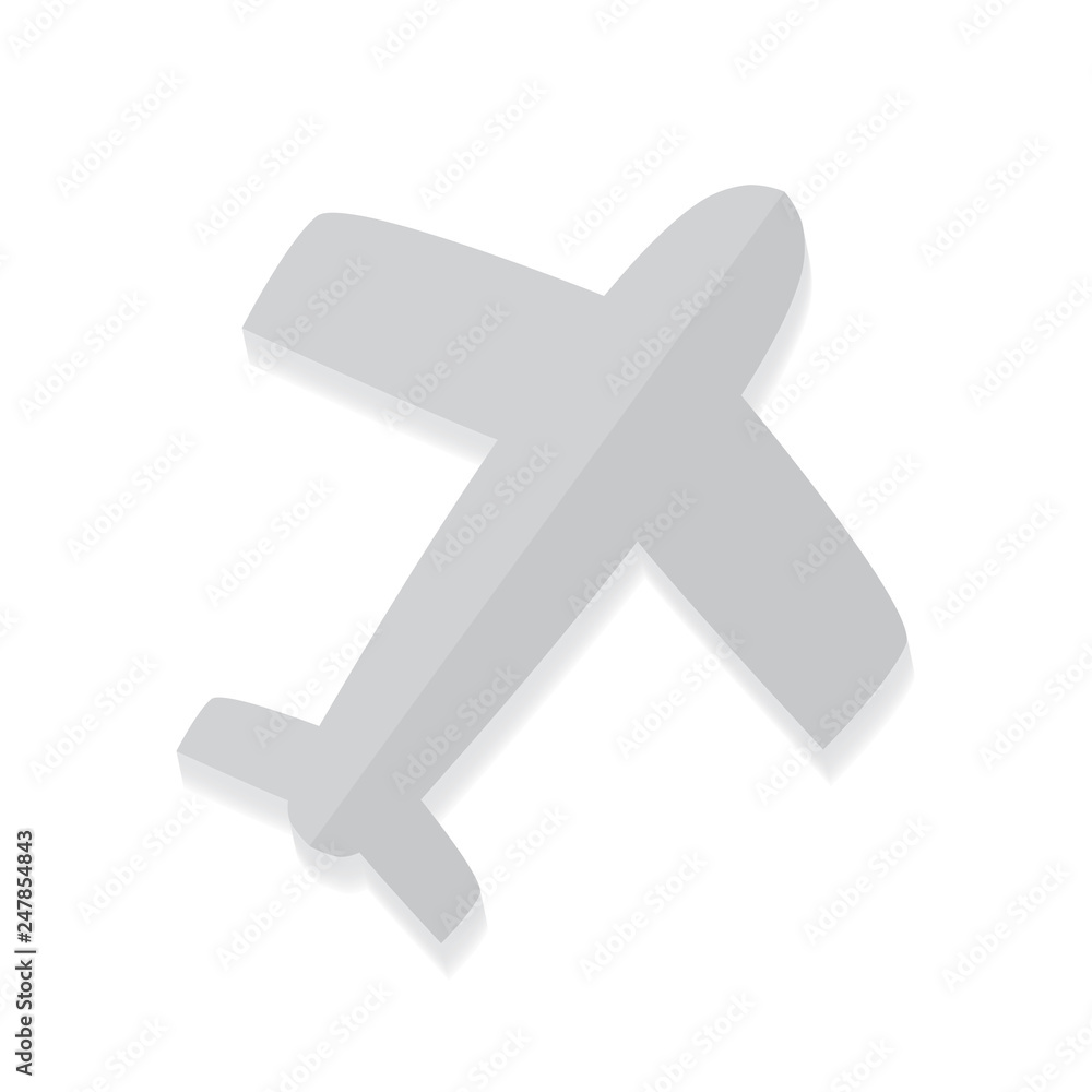 Obraz premium airplane icon- vector illustration