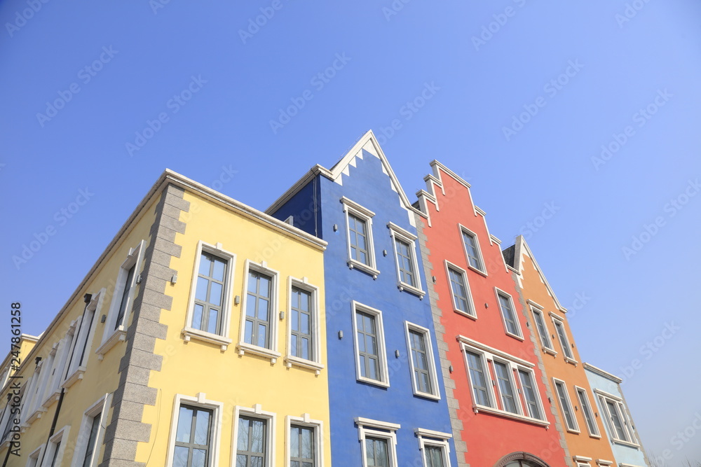 Obraz premium Holland style architecture