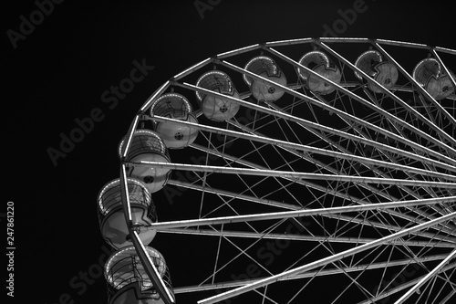 black and white background