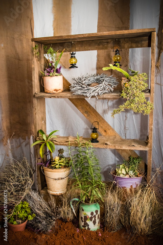 Old farm lifestyle photo