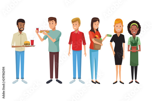 friends people cartoon