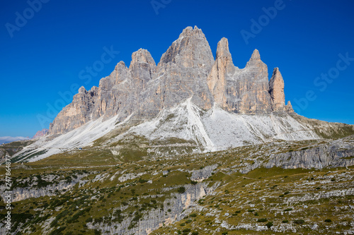 Obraz na płótnie Tre Cime di Lavaredo, Dolomiti, Italia w salonie