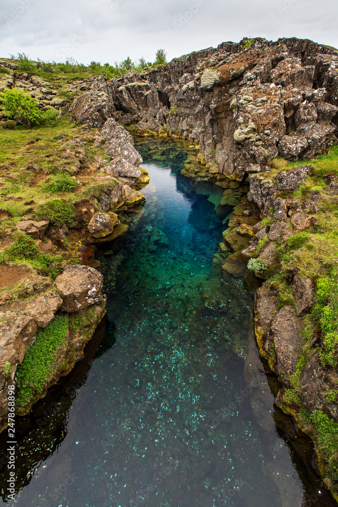 Continental plates separating Continental plates separating