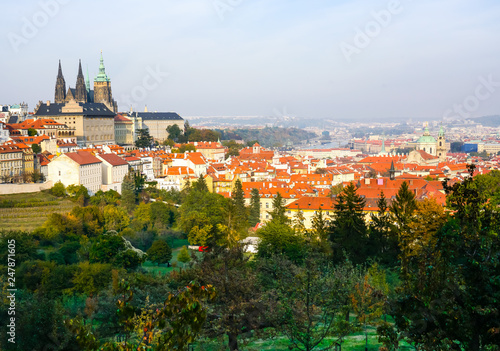 Rooftop View of Prague