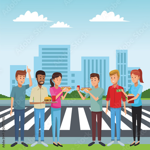 friends people cartoon