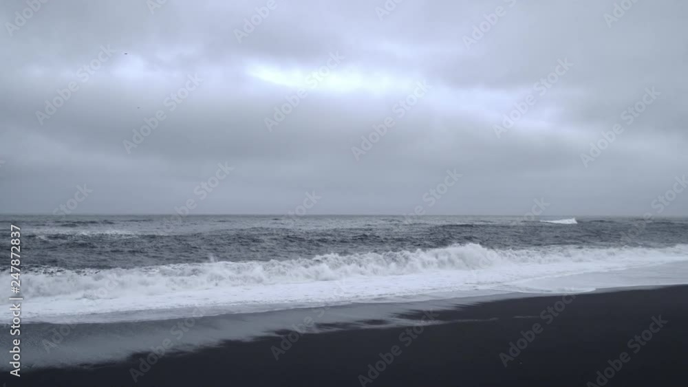 The black sands of Reynisfjara The black sands of Reynisfjara