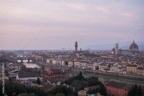 Evening Florence view