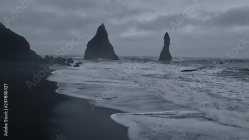 Basalt rock pillars