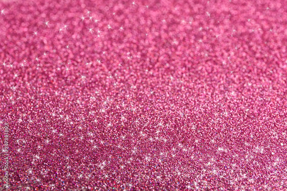 Obraz premium Bright beautiful shining pink glitter as background