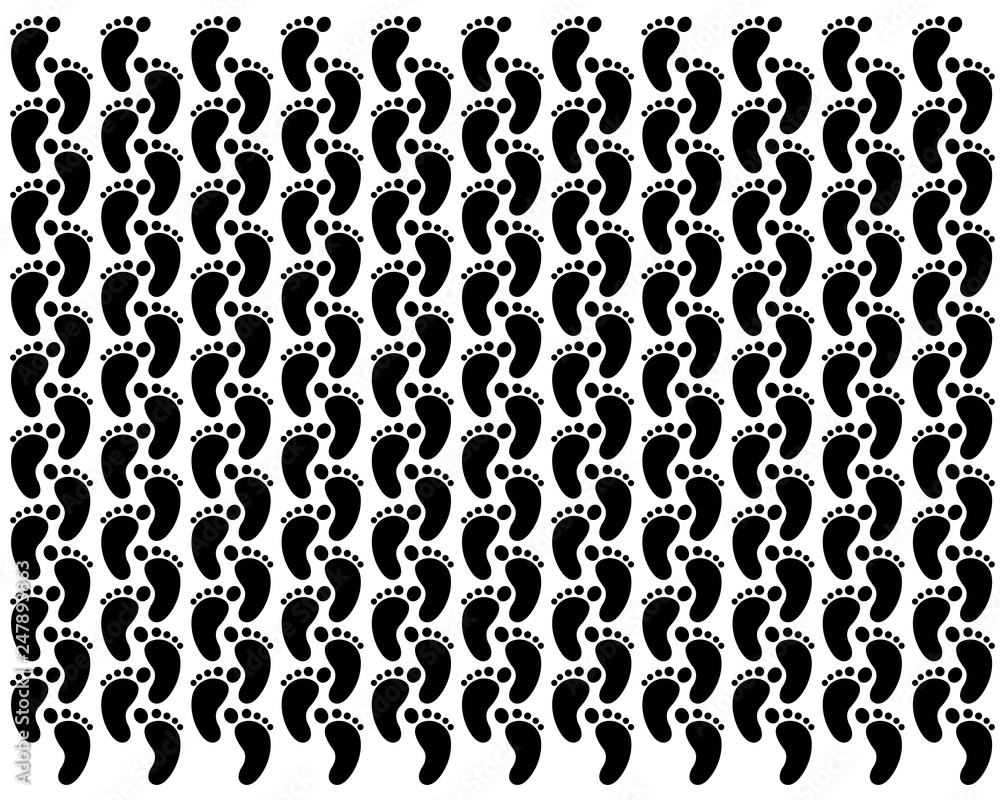 foot logo icon vector foot logo icon vector
