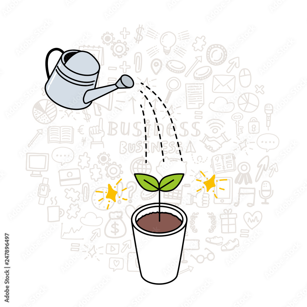 水をやるイラスト ジョウロ 水やり 成長 ビジネスコンセプト Stock ベクター Adobe Stock 水をやるイラスト ジョウロ 水やり 成長 ビジネスコンセプト Stock ベクター Adobe Stock