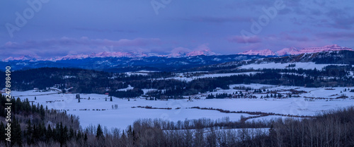 Alberta Rockies from Brown-Lowery Provincial Park © Jeff Whyte