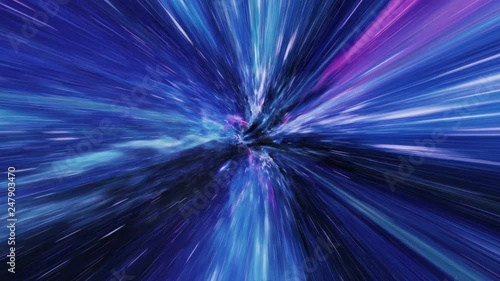 Loop Time vortex tunnel background.Wormhole though time and space.Seamless loop wormhole straight through time and space, warp straight ahead through this science fiction.