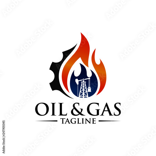 Oil Industry Logo Template