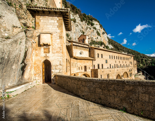 Photos Monastery of Sacred Cave (Sacro Speco) of Saint Benedict in Subiaco, province of Rome, Lazio, central Italy