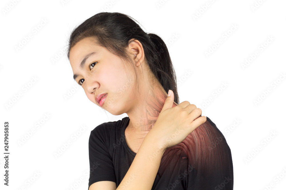shoulder muscle injury white background shoulder pain shoulder muscle injury white background shoulder pain