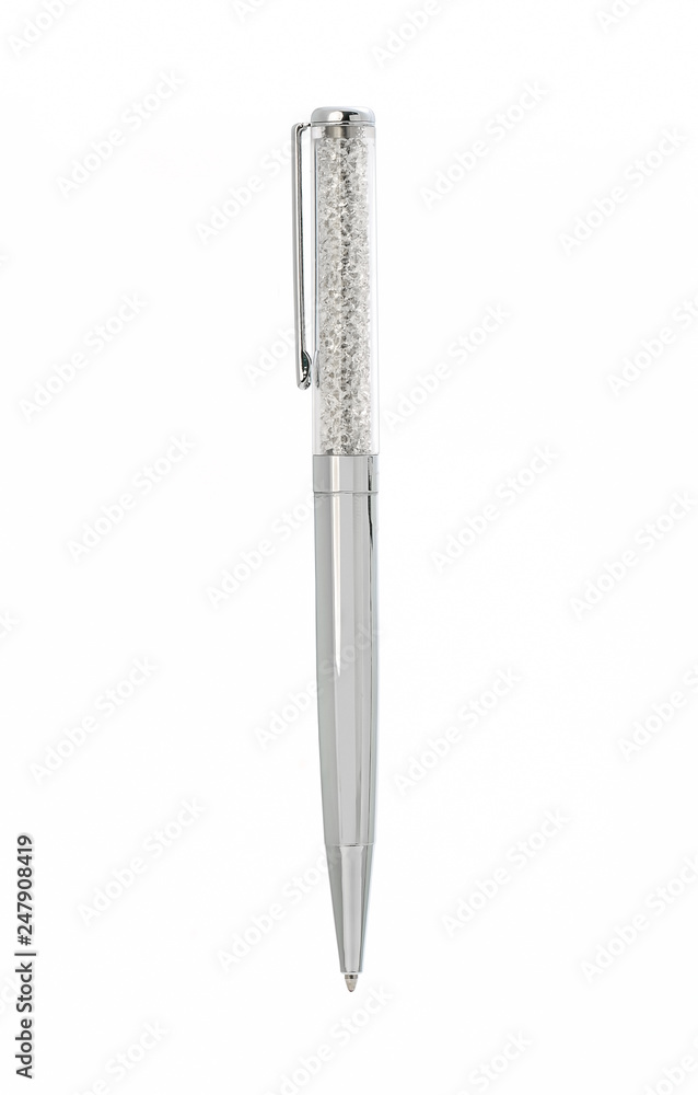 fountain pen on a white background fountain pen on a white background