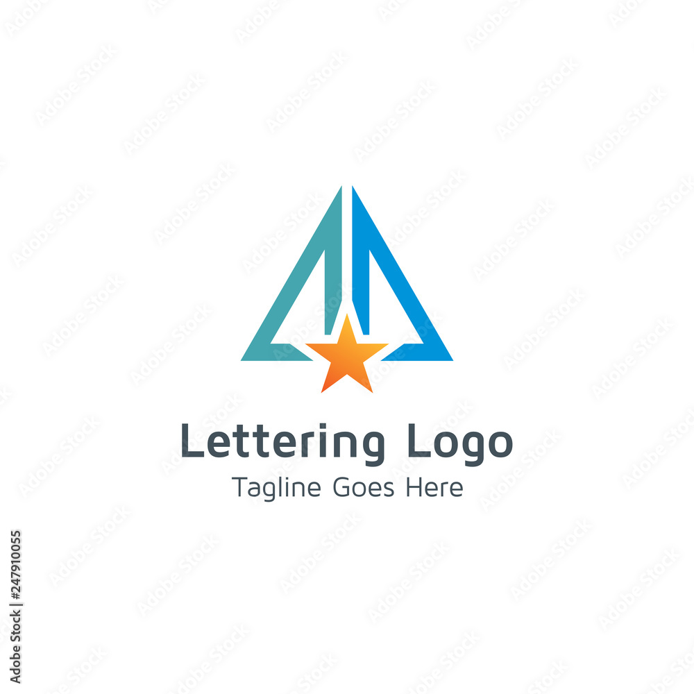 Lettering A Lettering A