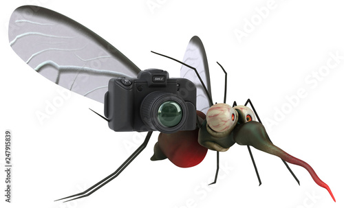 Mosquito - 3D Illustration