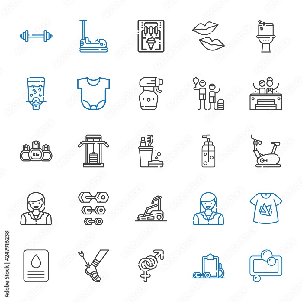 body icons set body icons set