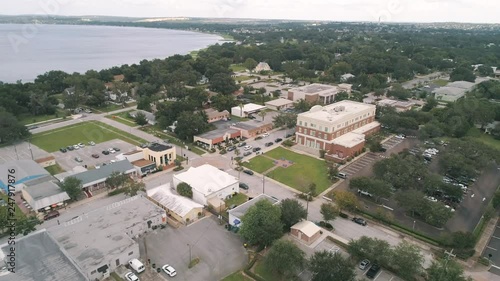 Cinematic drone footage of the Florida Citrus Tower in Clermont, FL. photo