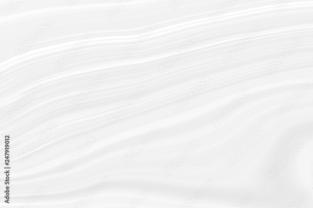 The texture of white marble for a pattern of packaging in a modern style. Beautiful drawing with the divorces and wavy lines in gray tones for wallpapers and screensaver.