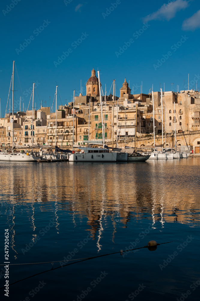 Obraz premium Senglea harbor
