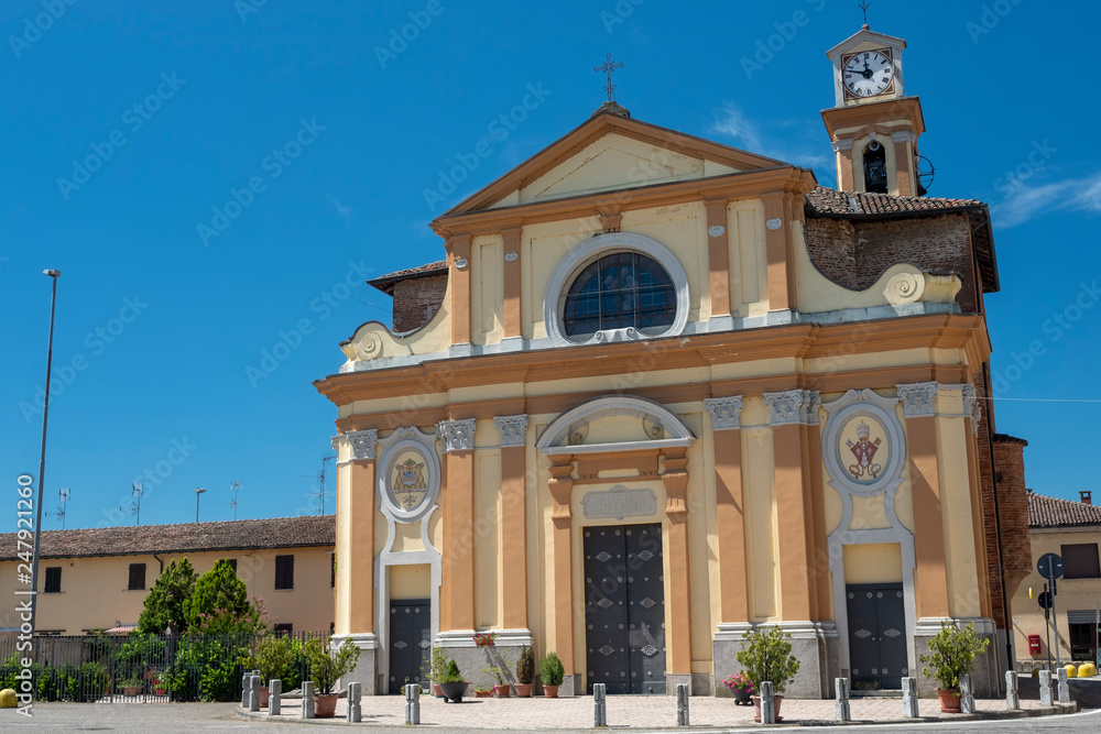 Historic church of Castello d'Agogna