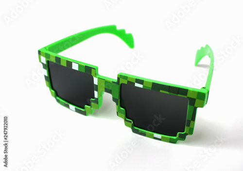 Obraz na płótnie Glasses minecraft