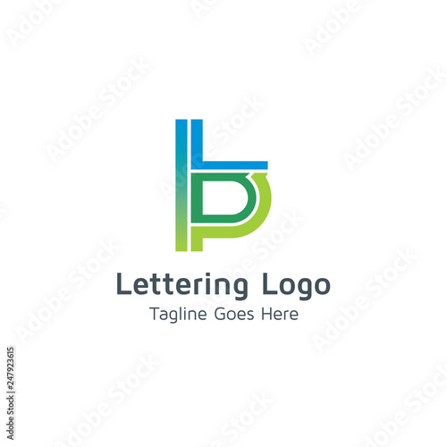 Lettering B Vector