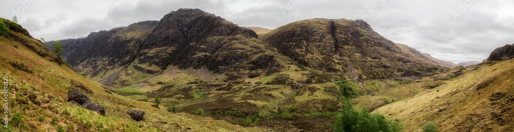 Naklejka premium Glen Coe, Scotland