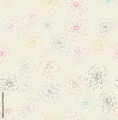fireworks display seamless background