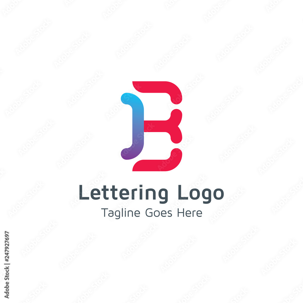 Lettering B Vector Lettering B Vector
