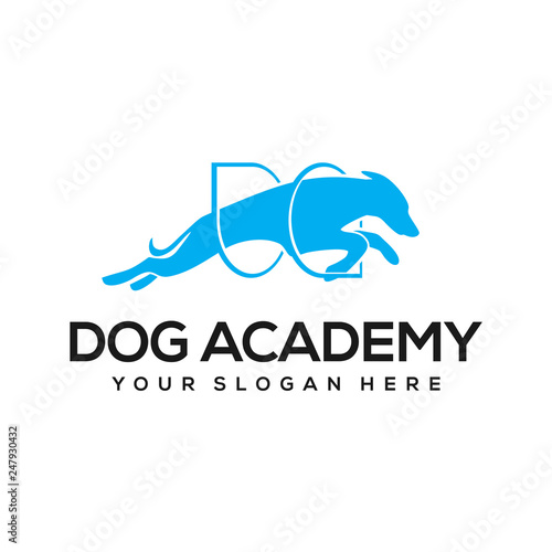 Dog academy logo design inspiration