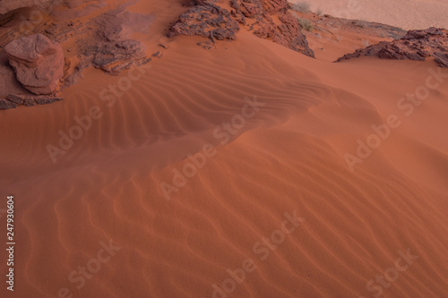 Jordanian desert in Wadi Rum, Jordan © vitaprague