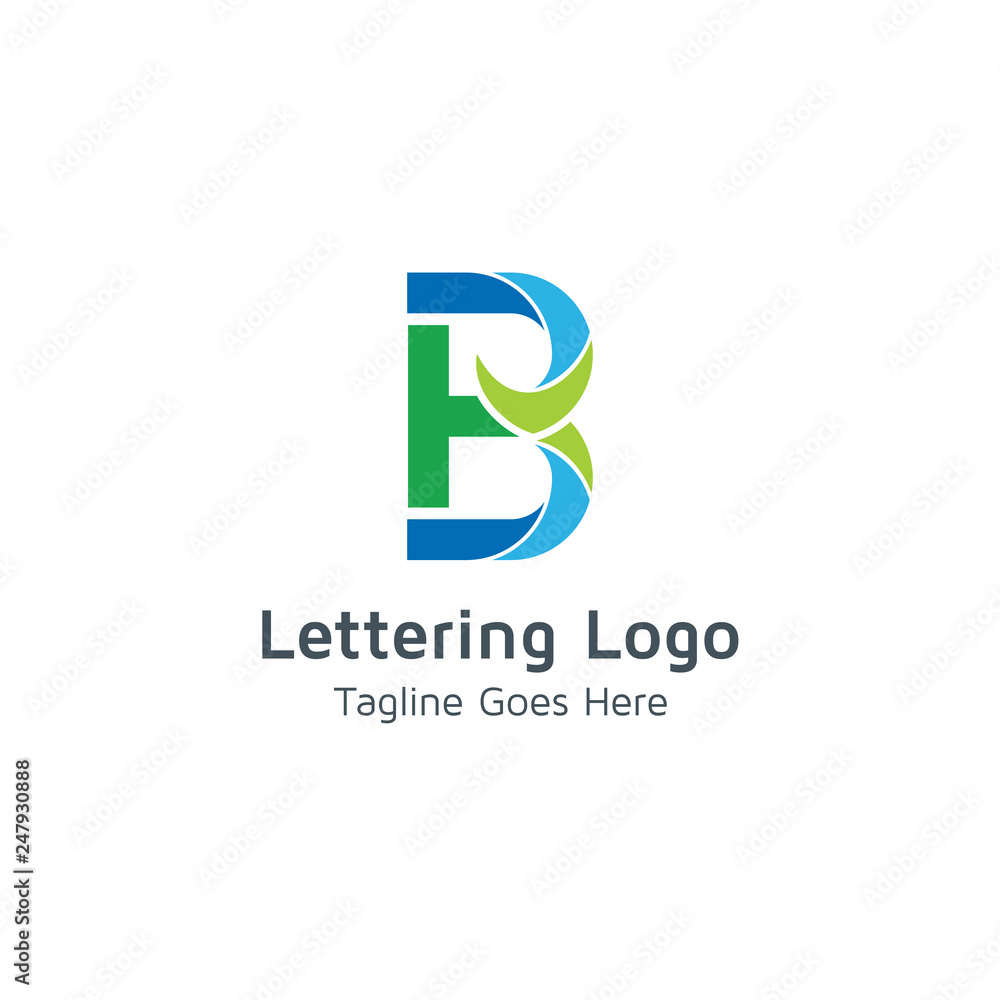 Lettering B Vector Lettering B Vector