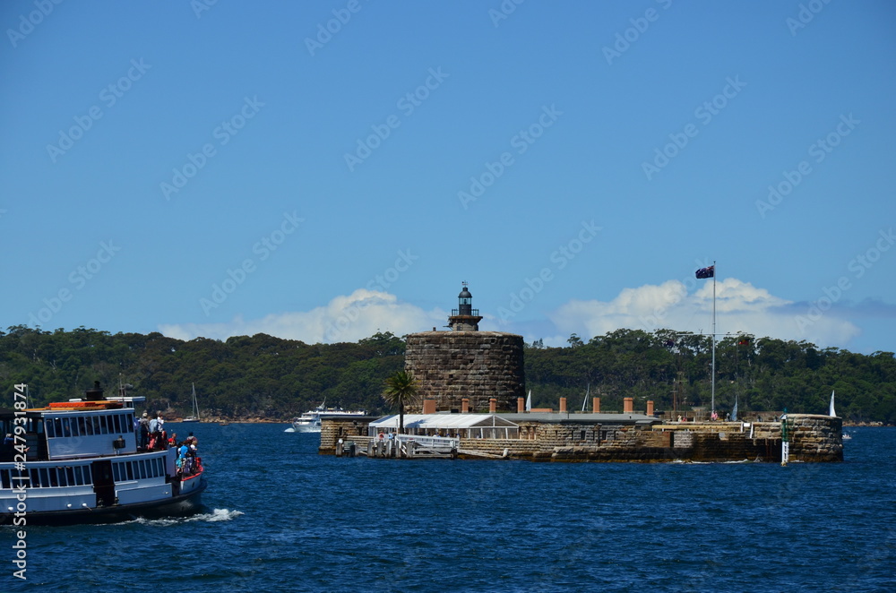 Old fort in Sydney bay