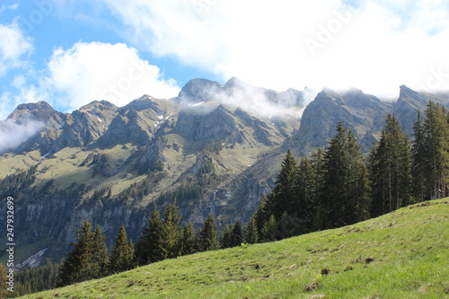 Berge mit Landschaft 14