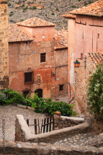 Fototapeta Naklejka Na Ścianę i Meble -  Gasse in Albarracín