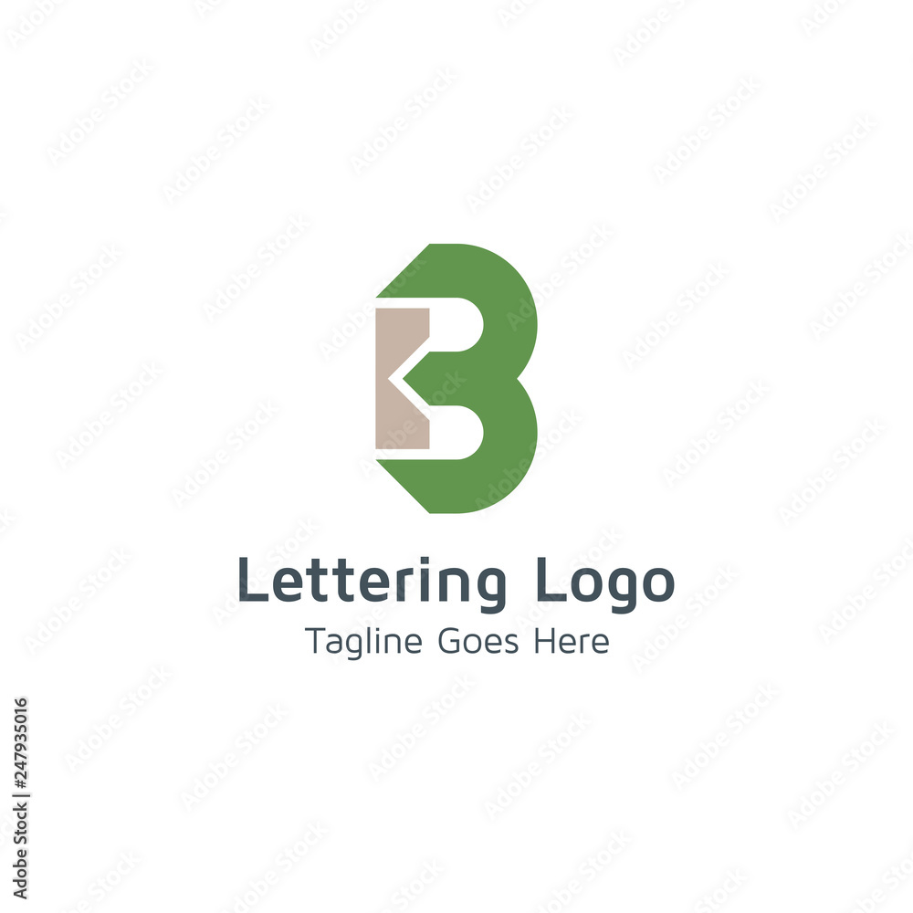 Lettering B Vector Lettering B Vector