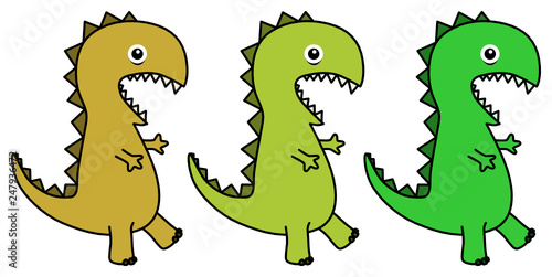 Niedliches Dinos