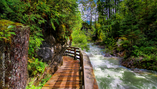Zauberwald Wanderweg Berchtesgaden Bayern